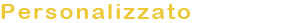 personalizzabile